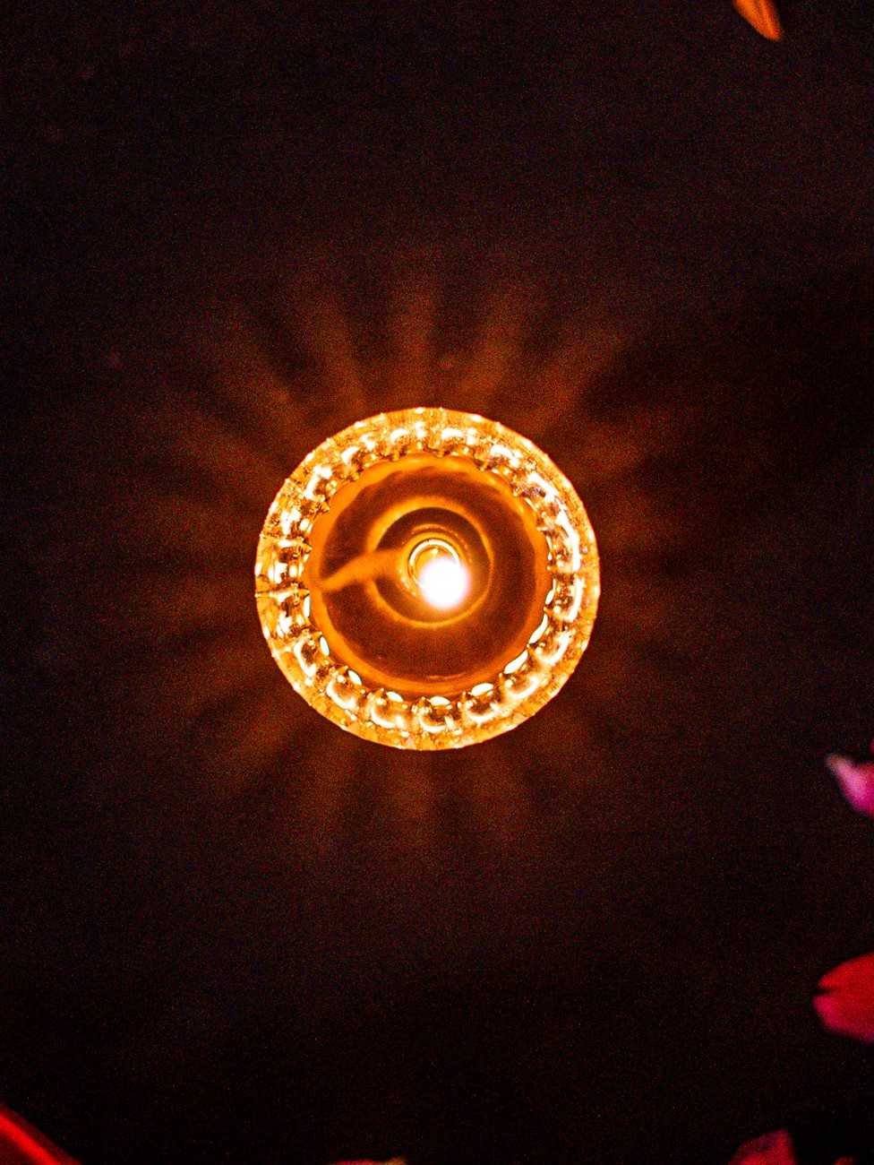 Borotech Blue Glass Diya – Handmade Pedestal Oil Lamp for Pooja & Decor - BorotechGD - BLUE - 01PCBorotech
